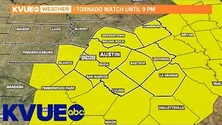 Radar: Tornado Watch, Flash Flood Watch issued in Central Texas | LIVE