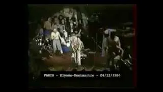 Bérurier Noir - Lobotomie - Paris, Elysée-Montmartre 04/12/1986