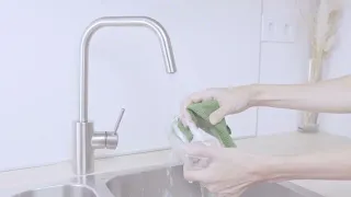 Файбер для мытья посуды HOME S1 Green Fiber