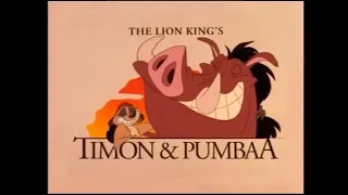 The Lion King's Timon & Pumbaa Intro