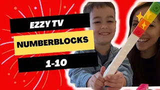 Numberblocks mathlink cubes 1-10 - toddler TV - play and learn with me