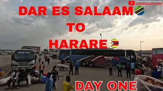 (DAY ONE) Road Trip from  TANZANIA to ZIMBABWE. #daresalam #harare #africa