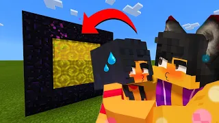 How To Make A Portal To The Aphmau and Aaron Dimension in Minecraft!