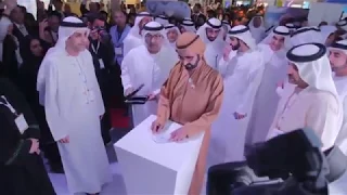 H.H. Sheikh Mohammed visited Arab Health 2018