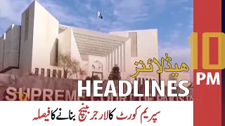 ARY News Headlines 10 PM | 3rd April 2022