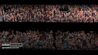 Houdini: Stadium crowd simulation