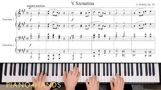 A. Diabelli - Sonatina No.5 in A major op. 163 (Piano 4 Hands)