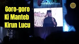 Goro-goro Ki Manteb Sudarsono (Bintang Tamu Kirun) di Pekan Kebudayaan Nasional