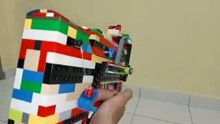 LEGO FN P90(BLOWBACK RUBBER BAND GUN)