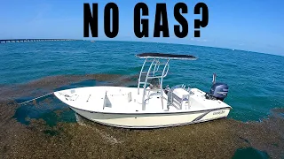 What To Do When Your Boat Runs Out Of Gas