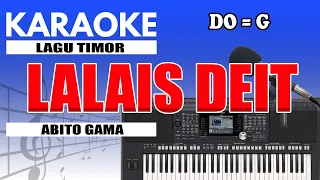 Karaoke - Lalais Deit // Abito Gama ( Lagu Timor )