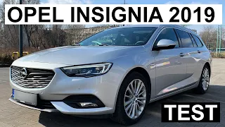 Opel Insignia II B ST 2019  1.6 CDTI 136KM MT Kombi LED test, lepsza niż VW Passat? Oszczędny diesel