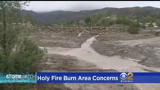 Mud, Debris Flow Concerns Mount In Holy Fire Burn Area