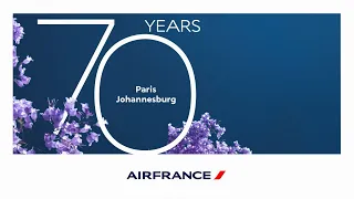 70 years of the Air France Paris Johannesburg route