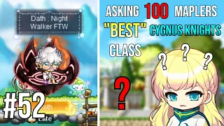 I Asked 100 Maplers on What is the BEST Cygnus Knights Class