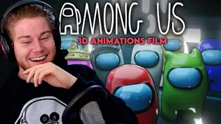 TJ reagiert auf Among Us 3D Kurzfilm in 1 Woche machen | mit Unge, TryMacs, Ju, PapaPlatte...