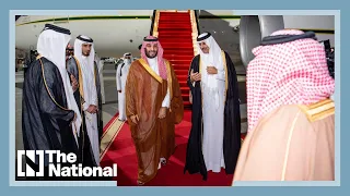 Saudi Arabia's Crown Prince arrives in Qatar