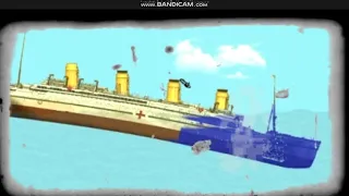 BRITANNIC floating sandbox/ hundimiento de titanic TRAILER (parte 2)