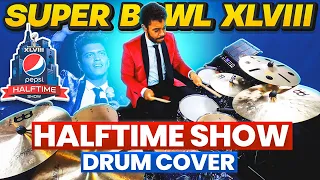 Super Bowl XLVIII FULL Halftime Show | Bruno Mars | Drum Cover - Benny Bürklin | 4K