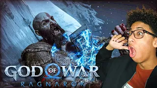 Thor KILLS Kratos Then REVIVES Him With Mjolnir Scene REACTION - God of War 5 Ragnarok