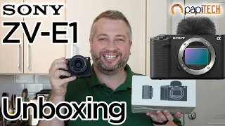 NEW Sony ZV-E1 Unboxing