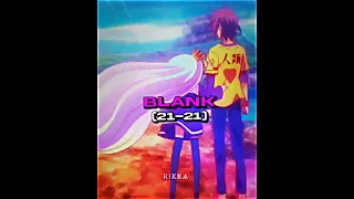 Blank vs Siesta | no game no life | requested