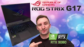 This 2022 Laptop Rocks!  - ASUS ROG Strix G17 (2022) - RTX 3080 Laptop Review and Game Testing