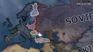 Soviet Union against their Europeans borders