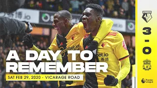 “The Rookery Roar, Invincible No More!” | Watford SHOCK Unbeaten Liverpool | A Day To Remember