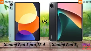 Xiaomi Pad 5 vs xiaomi pad 5 pro 12.4