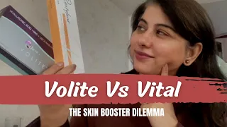 Volite Vs Vital ...The Skin Booster Dilemma #facialaesthetics #cosmeticinjectables #skinboosters
