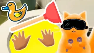 КОТ ДЖЕМ СЫН МАМКИНОЙ ПОДРУГИ | СИМУЛЯТОР МАЛЫША В ИГРЕ Baby Hands VR