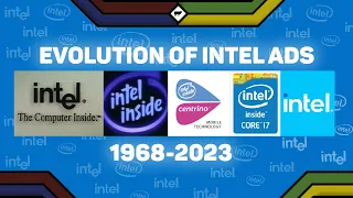 🖥️ EVOLUTION OF INTEL ADVERTISMENTS (1968-2023)  🖥️