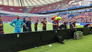 #wObiektywie: Kibice i piłkarze Pogoni po porażce w Pucharze Polski