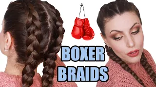 Come fare le Boxer Braids (o trecce attaccate alla testa IN RILIEVO)