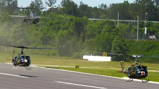 AH-1F, UH-1H Demo Display: Good neighbor airshow 2024