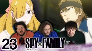 CHEATERS DONT STOP THEM!!! | Spy x Family Episode 23 "THE UNWAVERING PATH" First Reaction