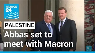 Abbas in Paris: Palestinian leader set to meet with Macron • FRANCE 24 English