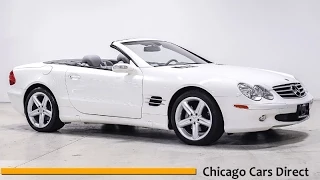 Chicago Cars Direct Presents a 2005 Mercedes-Benz SL-Class SL500 Roadster in Alabaster White