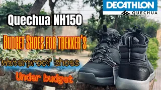 Decathlon trekking shoes||2024|| Quechua NH150 Hiking Trekking Shoe Review | Budget Trekking Shoes