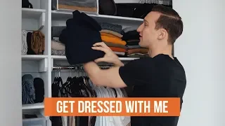 Get Dressed With Me | Men’s Outfit For A Rainy Day | OneDapperStreet