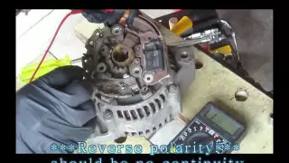 How to replace, diagnose and repair Toyota Alternator  - Disassemble and Reassemble