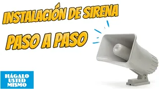 📢 Cómo INSTALAR ALARMA CASERA VECINAL con SIRENA, ESTROBO y BOTÓN de PÁNICO PASO a PASO FACIL 2022 🤓