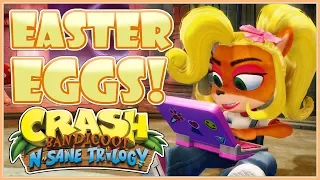 All Easter Eggs in Crash Bandicoot N. Sane Trilogy! | CWpoke Top 10