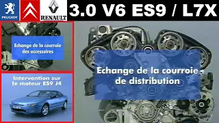 Interventions sur le moteur V6 ES9 J4 Peugeot Renault Citroën