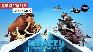 PERTARUNGAN ANTARA BAJAK LAUT VS MAMOT DAN KAWAN KAWAN + Alur Cerita Film Ice Age 4 (4/5)