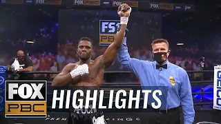 Efe Apochi knocks Joe Jones down three times on way to 10th-career KO win | HIGHLIGHTS | PBC ON FOX