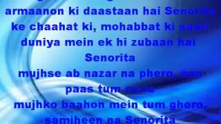 Senorita - Zindagi Na Milegi Dobara Lyrics