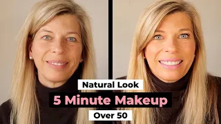 Quick and Easy 5 Minute Makeup Tutorial | Beauty over 40 & over 50