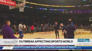 Social Scene: Outbreak affecting Sports World